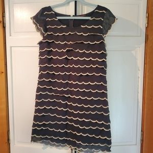 Tiered and scalloped Betsey Johnson